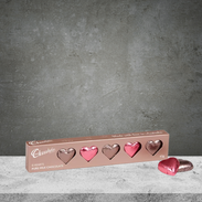 Chocolatier Pink & Mocha Valentine's Hearts 45g