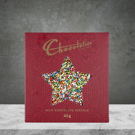 Chocolatier Speckled Star 40g