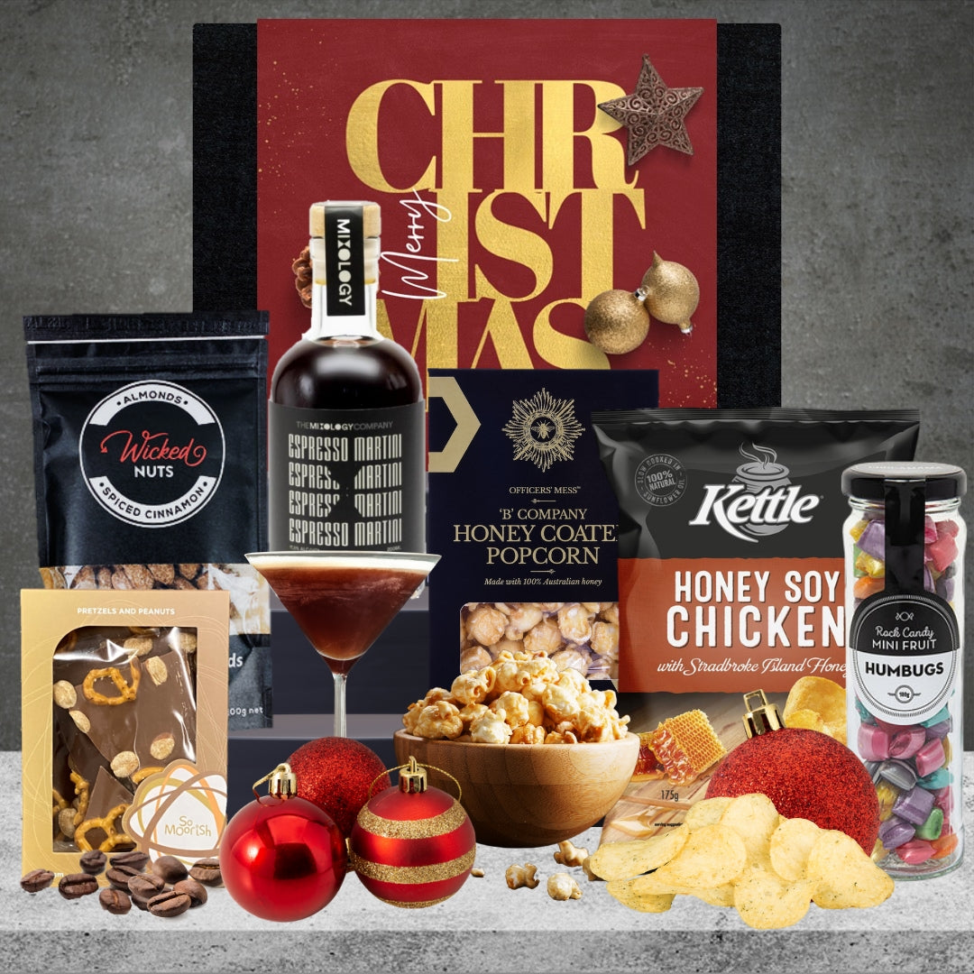 Christmas Cocktail Hamper For Her with Espresso Martini