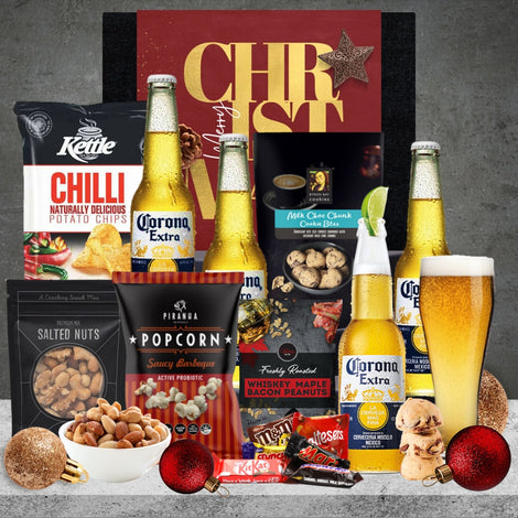 Christmas Corona Beer Hamper Featured Image