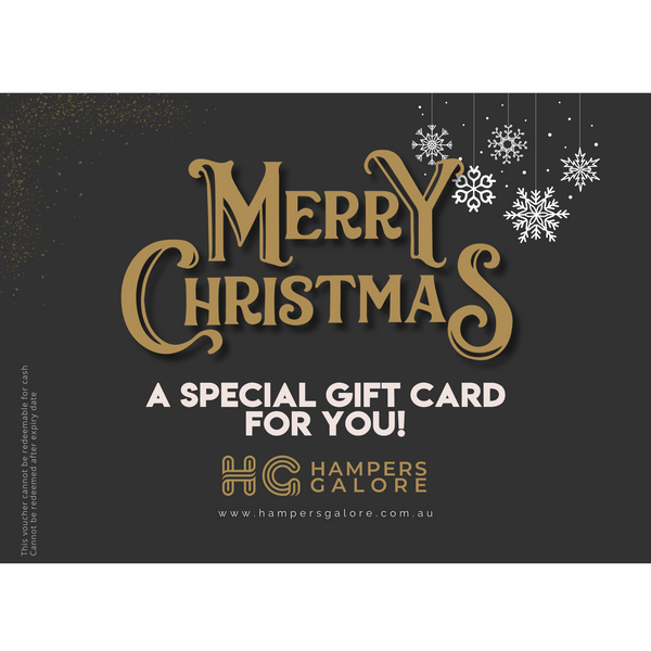 Merry Christmas Gold eGift Card