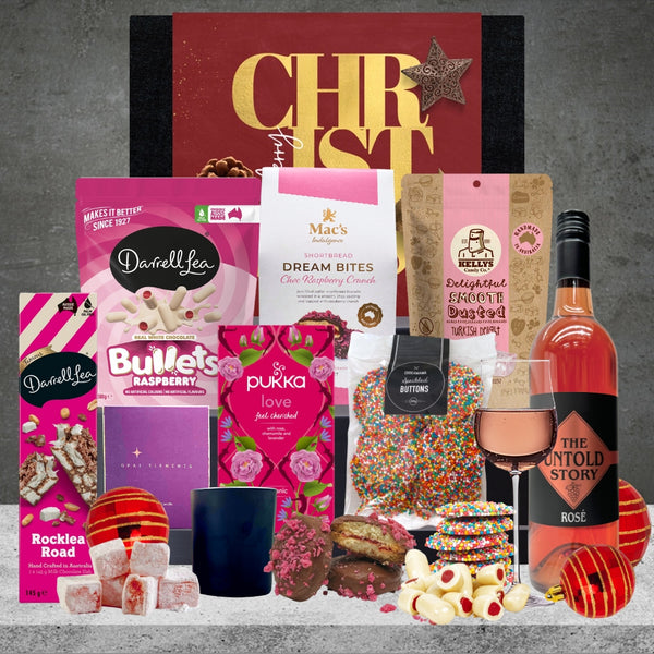 Christmas Rose Wine Hamper Featured Image