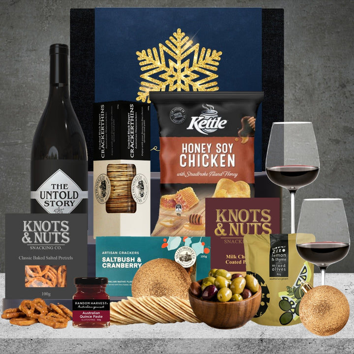 Christmas Shiraz Wine Hamper Featured Image