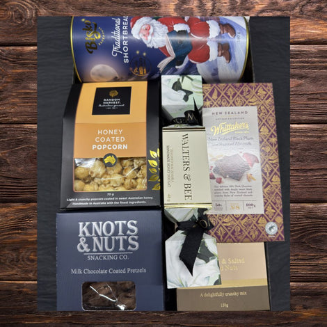 Christmas Shortbread & Snack Hampers