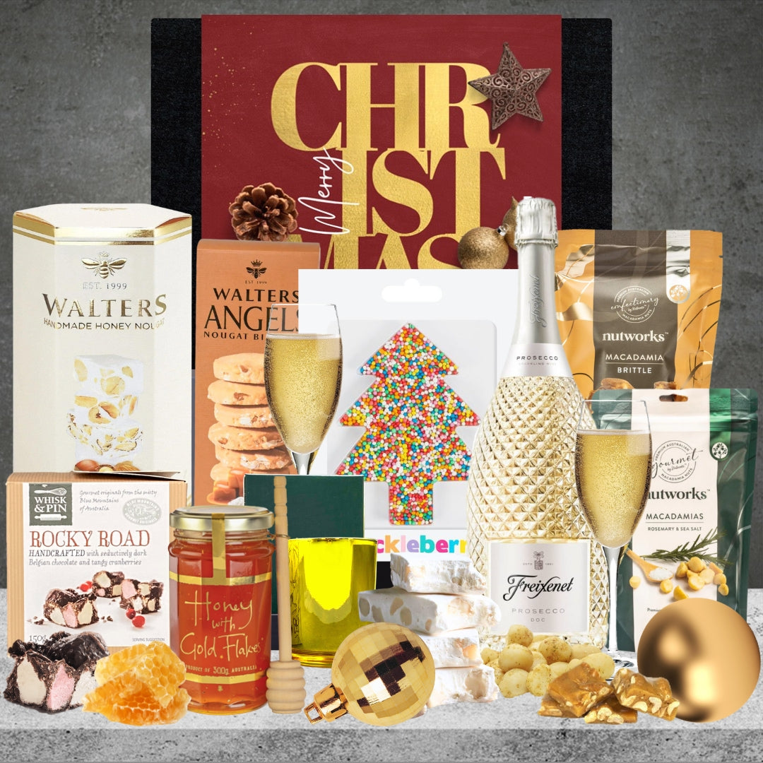 Christmas Sparkling Wine Hamper For Her Featured Image