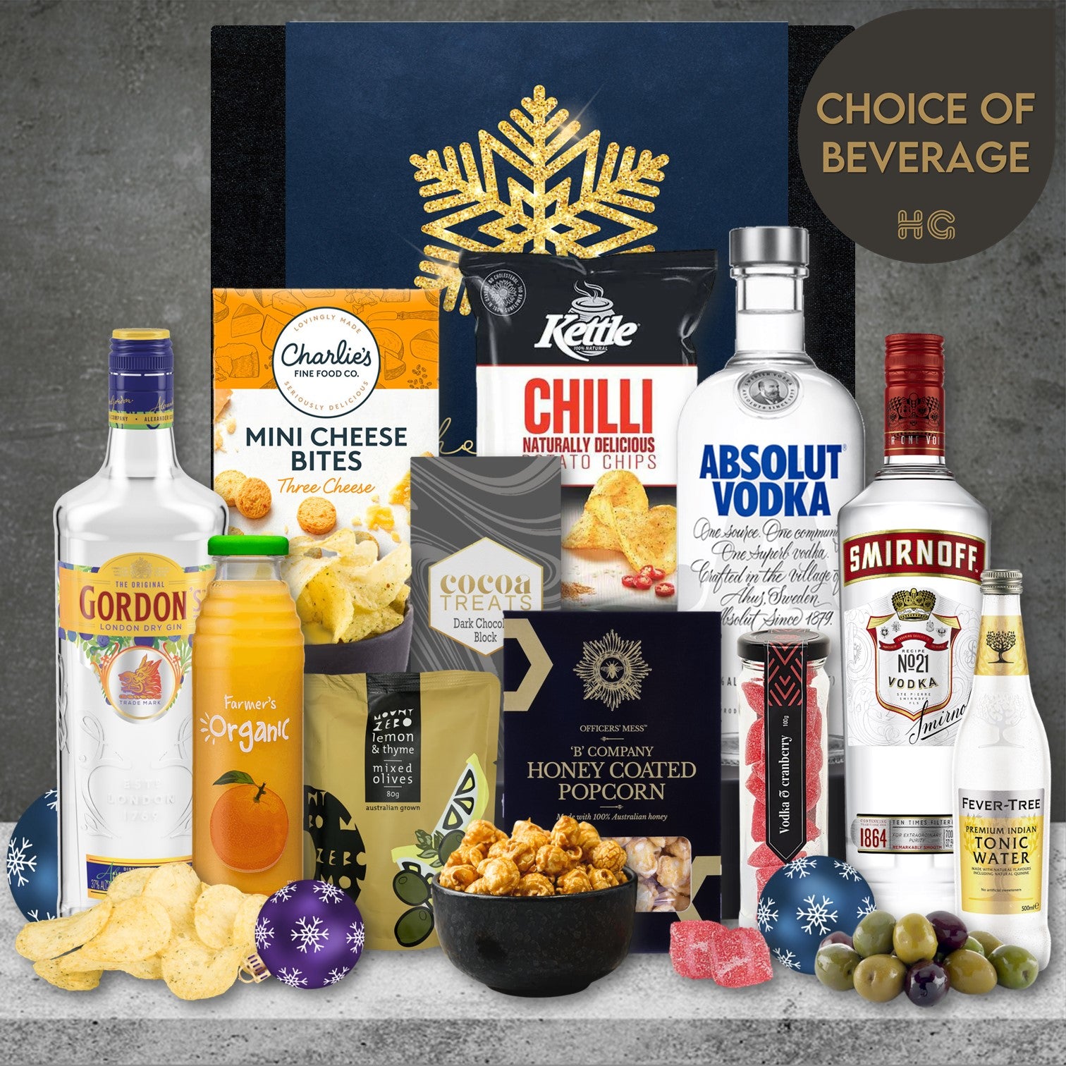 Christmas Sprits Hamper Featured Image