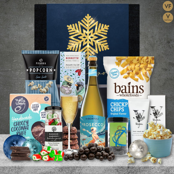 Christmas Vegan Wine Hamper Featured Image