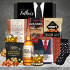 Dad You Rock Bourbon Hamper with Wild Turkey and Nobby's bacon bites