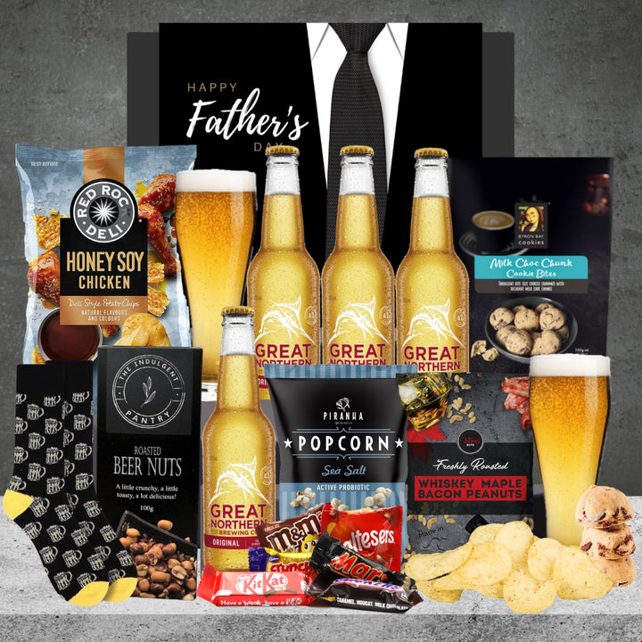 Dad's The Best Hamper with Great Northern four bottles