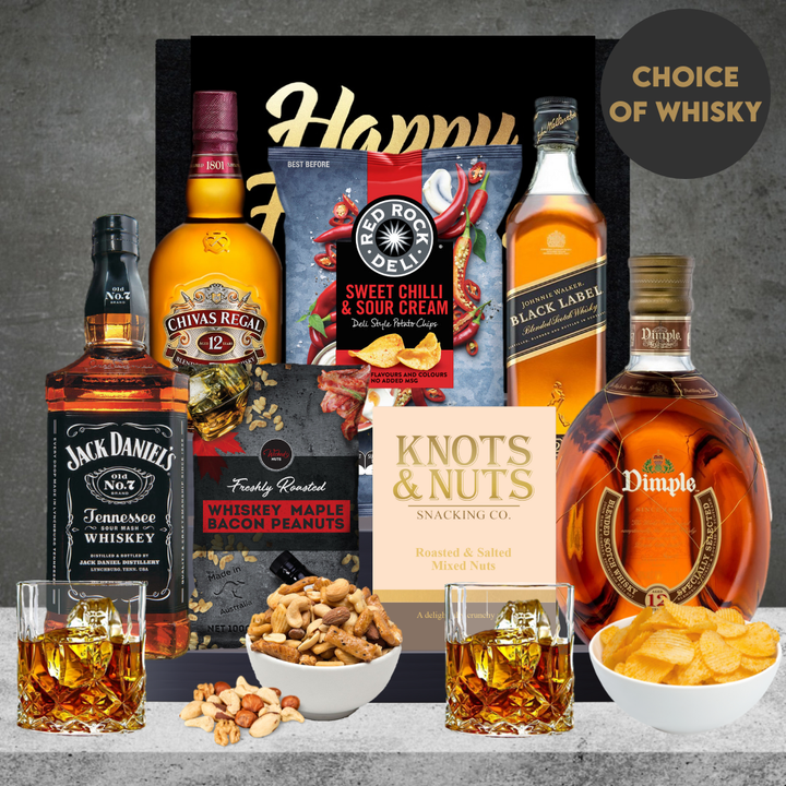 Dad's Whisky & Snack Hamper thumbnail image