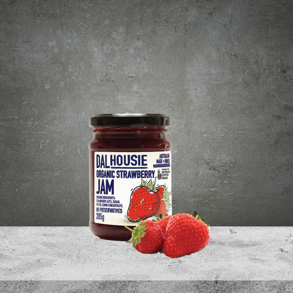 DalHousie Organic Strawberry Jam 285g