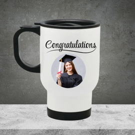 Design Your Own Label Travel Mug