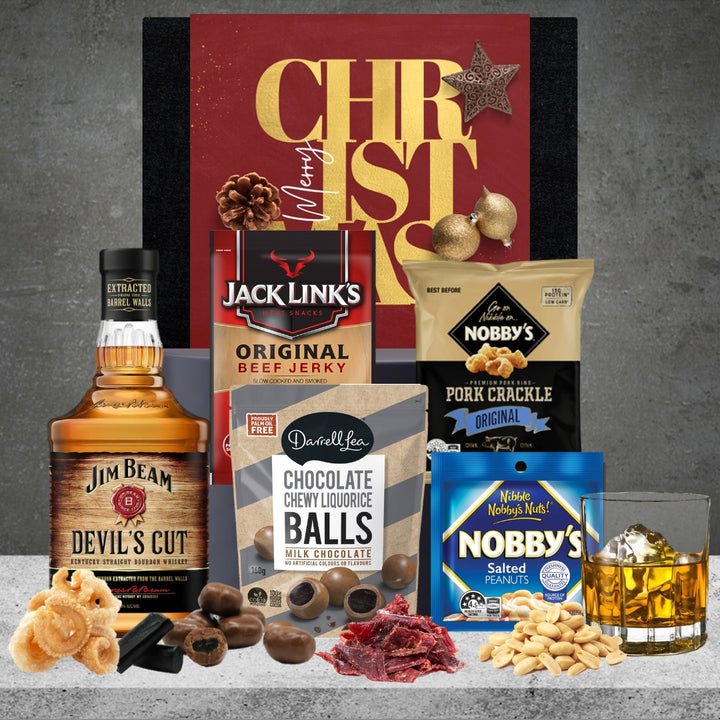 Devil's Cut Luxury Bourbon Christmas Hamper 