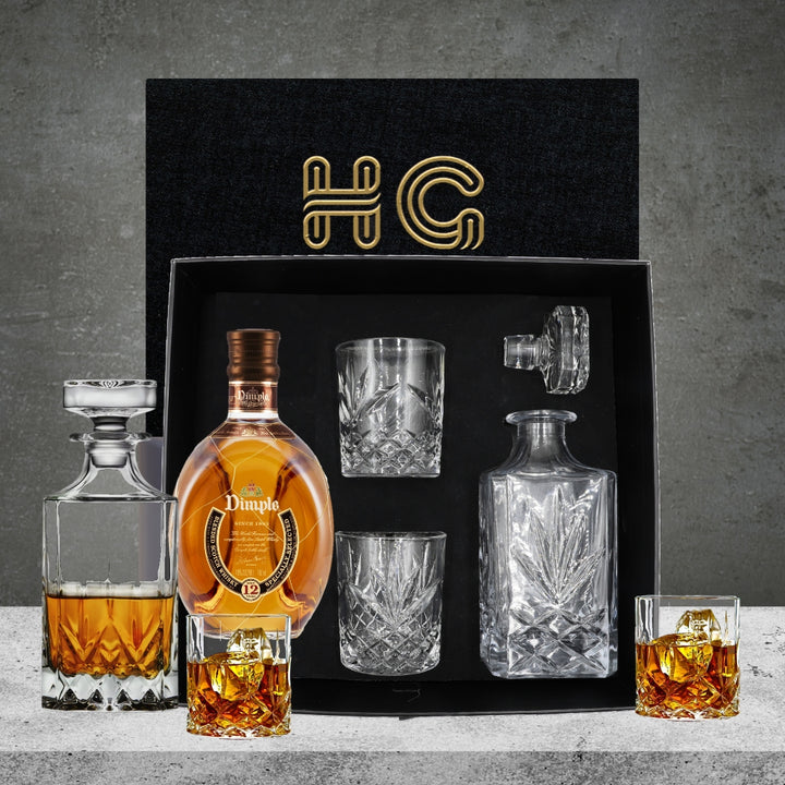 Dimple Whiskey Decanter Gift Hamper Featured Image