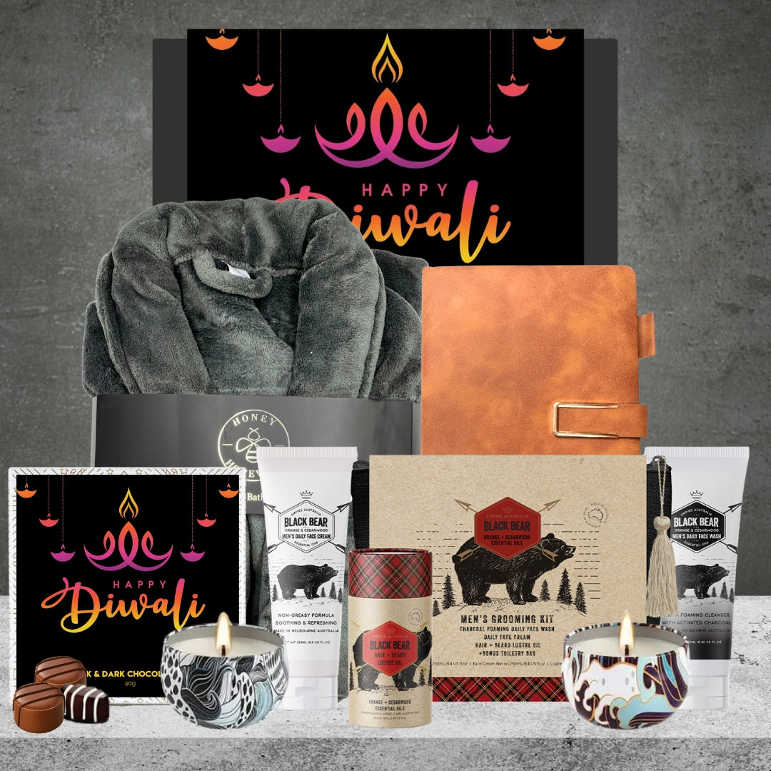 Diwali Pamper Gift Hamper for Him Featured Image