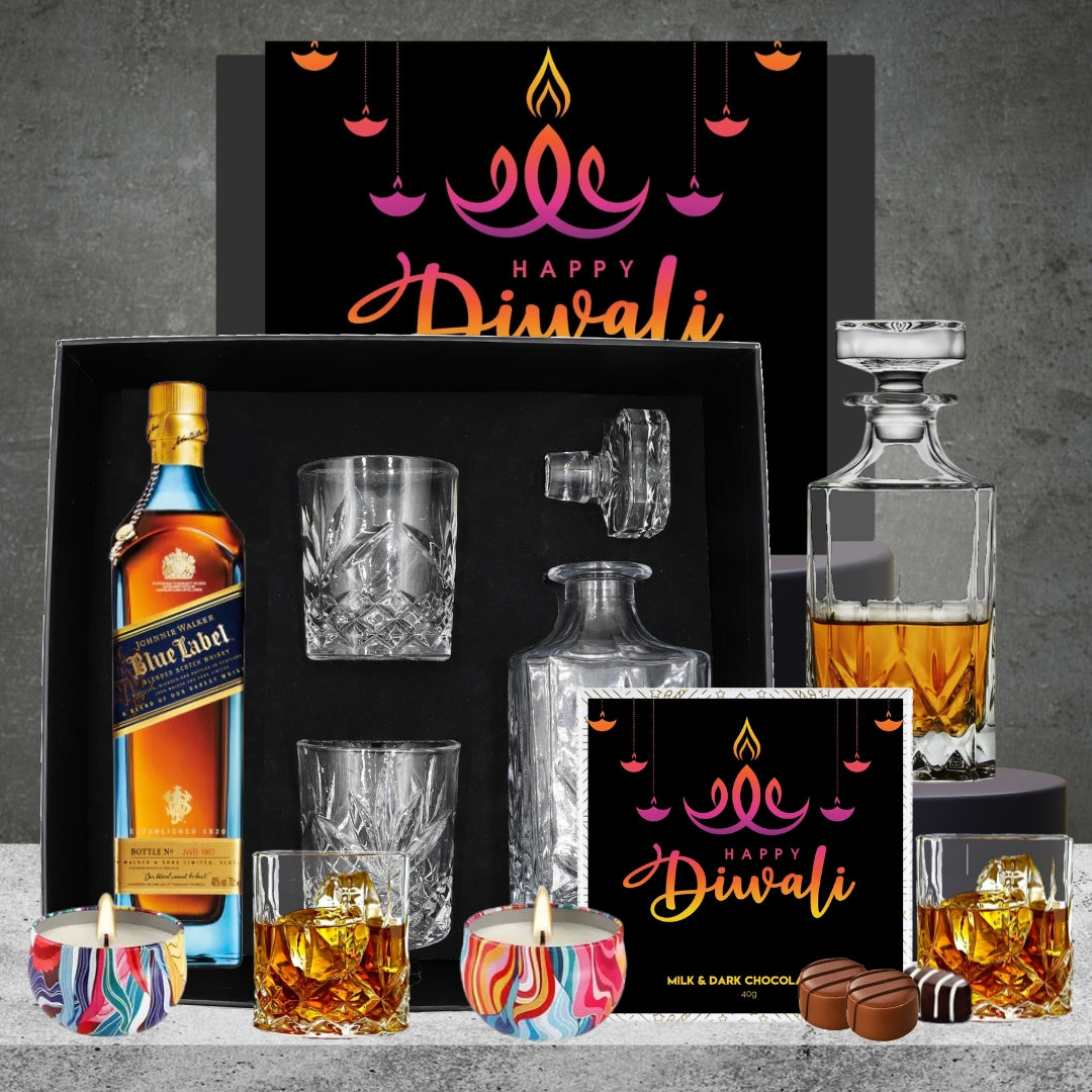 Diwali Whisky Decanter Luxury Hamper Featured Image