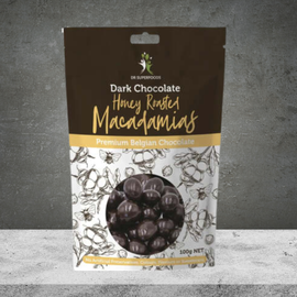 Dr Superfoods Organic Chocolate Coated Honey Roasted Macadamias