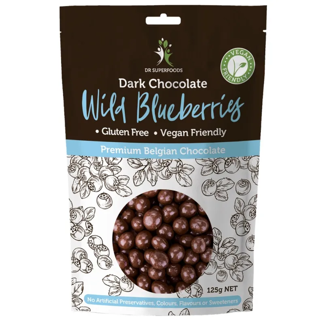 Dr Superfoods Blueberry Bliss Dark Chocolate 125g
