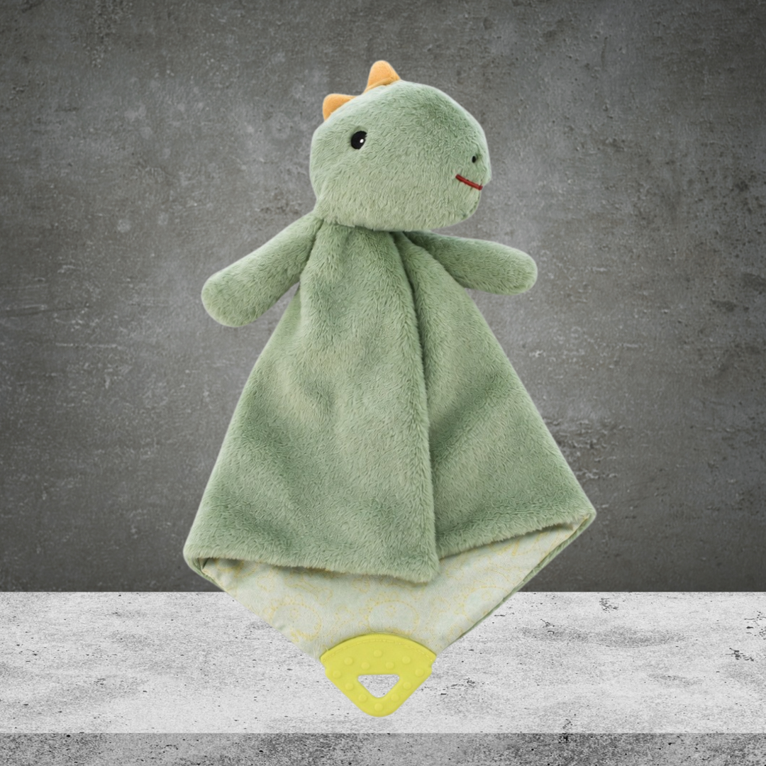 Eleganter Snuggle Buddy Minty Dinosaur Blanket