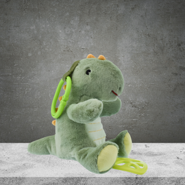 Eleganter Snuggle Buddy Minty Dinosaur Jiggler