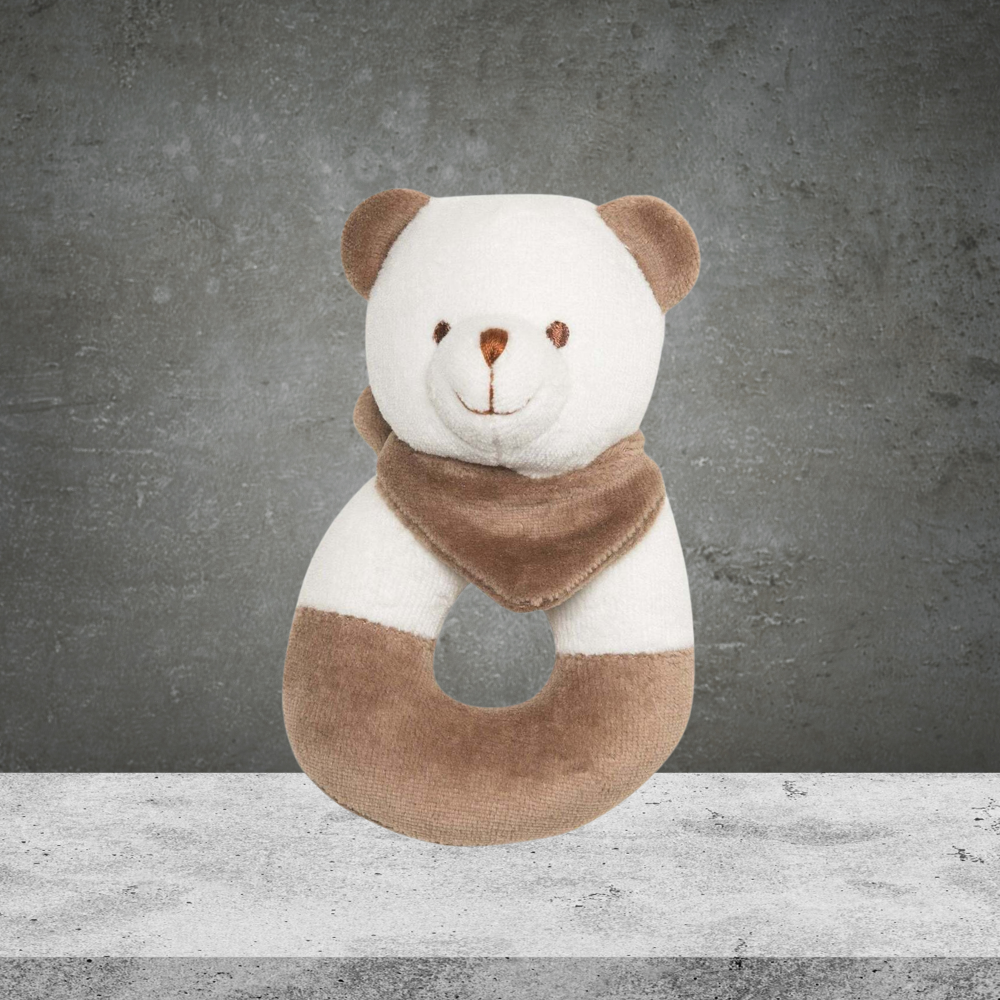 Emotion & Kids Brown Bear Rattle