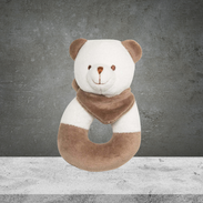 Emotion & Kids Brown Bear Rattle