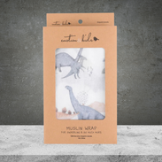 Emotion & Kids Dinosaurs Adventure Muslin Wrap