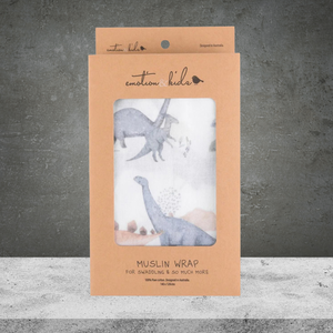 Emotion & Kids Dinosaurs Adventure Muslin Wrap