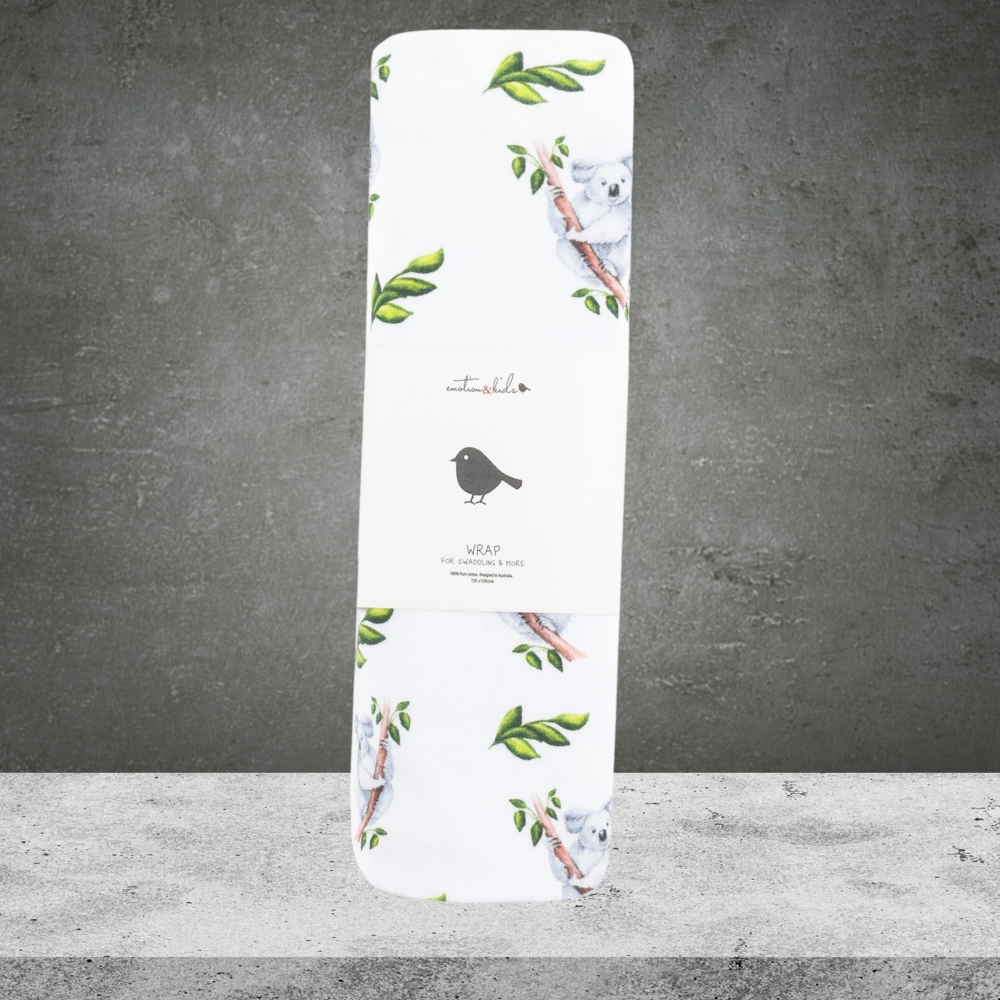 Emotion & Kids Koala Organic Cotton Wrap 100 x 100 cm