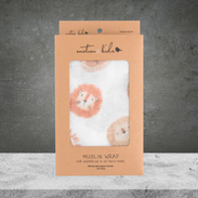 Emotion & Kids Lions Muslin Wrap