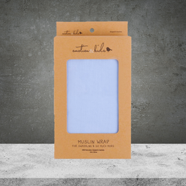 Emotion Kids Blue Muslin Wrap