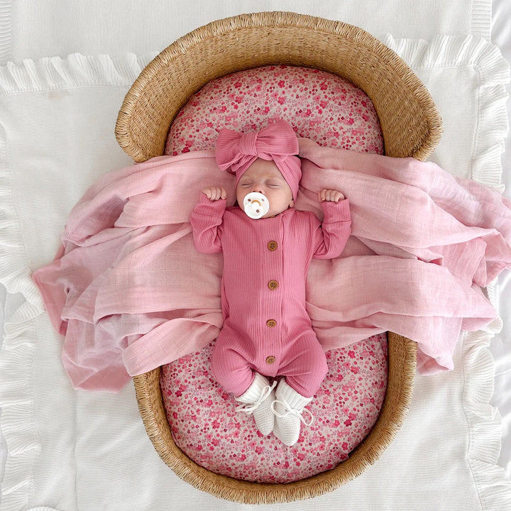 Emotion & Kids Pink Muslin Wrap