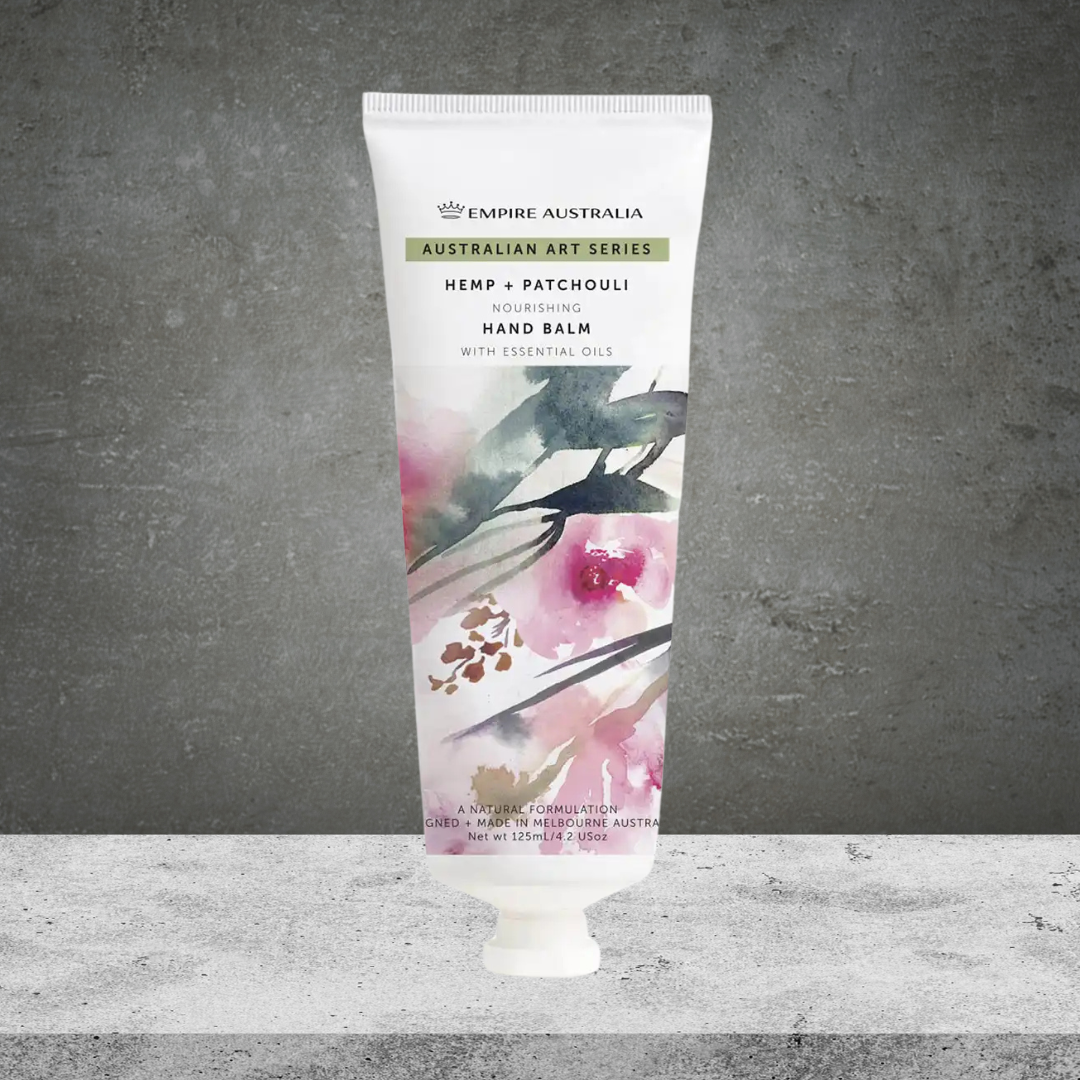 Empire Australia Art Series Hemp & Patchouli Shea Butter Hand Balm 125ml