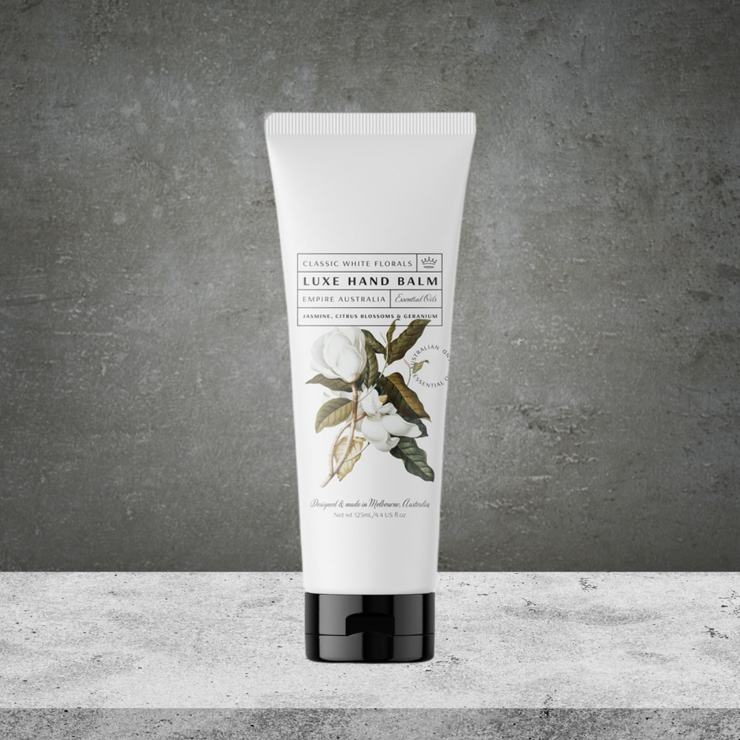 Empire Australia Classic White Florals Hand Balm 125ml