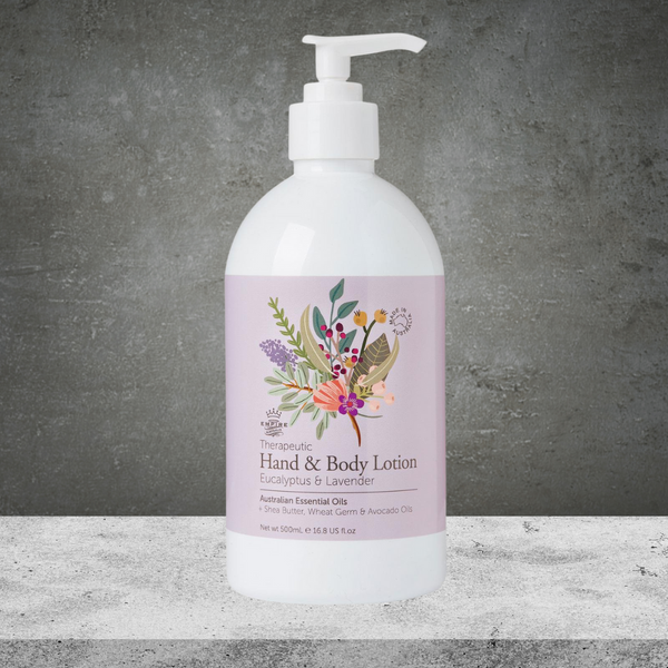 Empire Australia Therapeutic Eucalyptus & Lavender Hand And Body Lotion