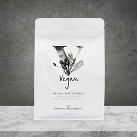 Empire Australia Vegan Geranium & Clary Bath Crystals 500g