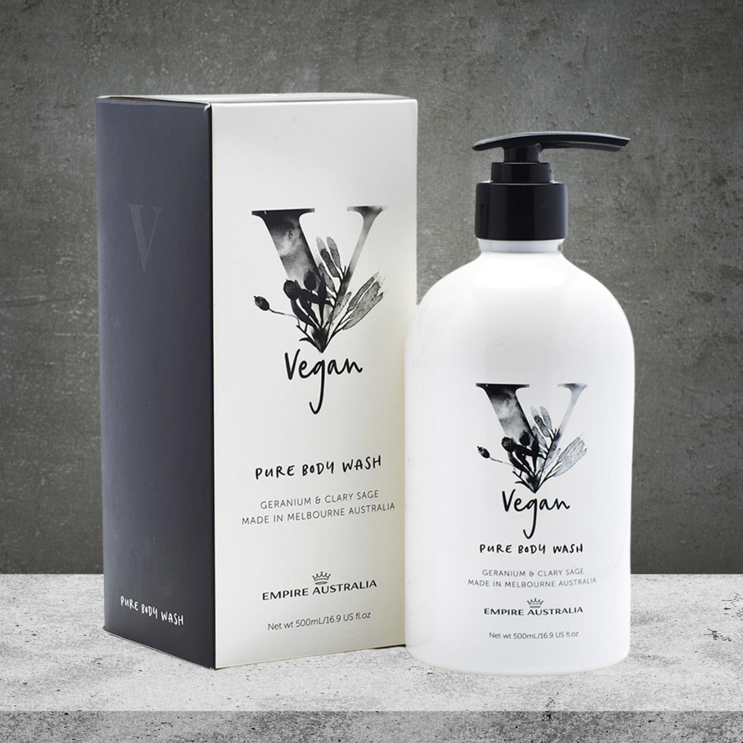 Empire Australia Vegan Geranium & Clary Sage Body Wash 500ml