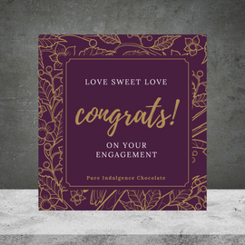 Engagement Congrats Chocolatier Chocolate Box 40g