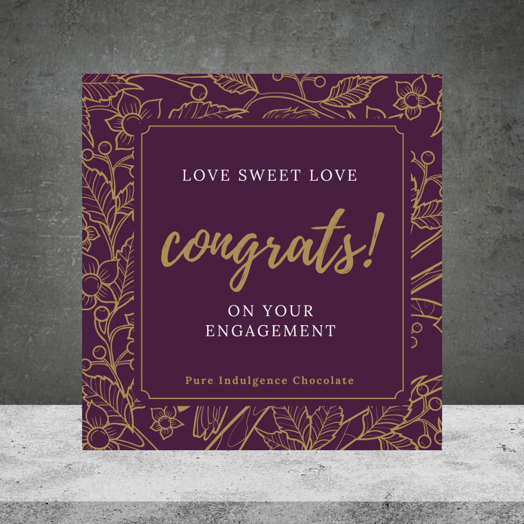 Engagement Congrats Chocolatier Chocolate Box 40g