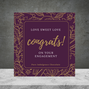 Engagement Congrats Chocolatier Chocolate Box 40g