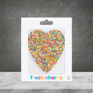 Freckleberry Vegan Friendly Dark Freckle Heart 40g
