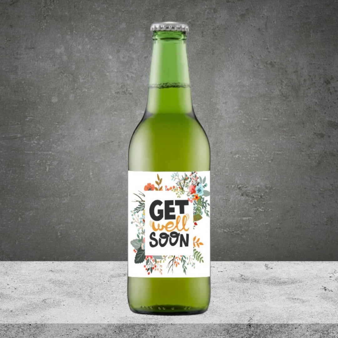 Floral Get Well Soon Beer 330ml