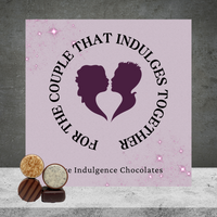 For The Couple that Indulges Together' Chocolate Box 40g