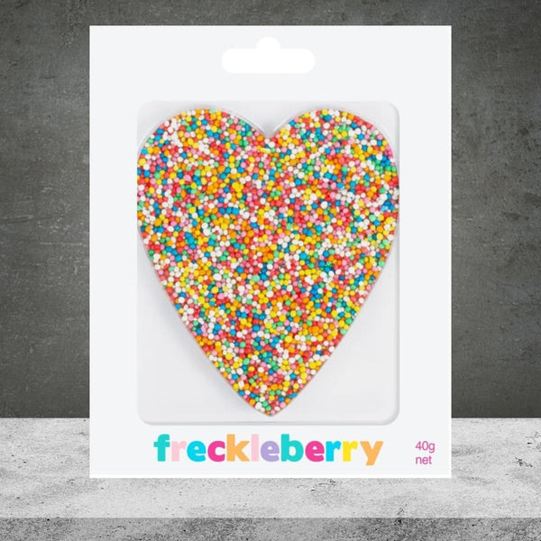 Freckleberry Heart Chocolate Freckle