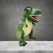 Fumfings Novelty Squeezy Mesh Dinosaur