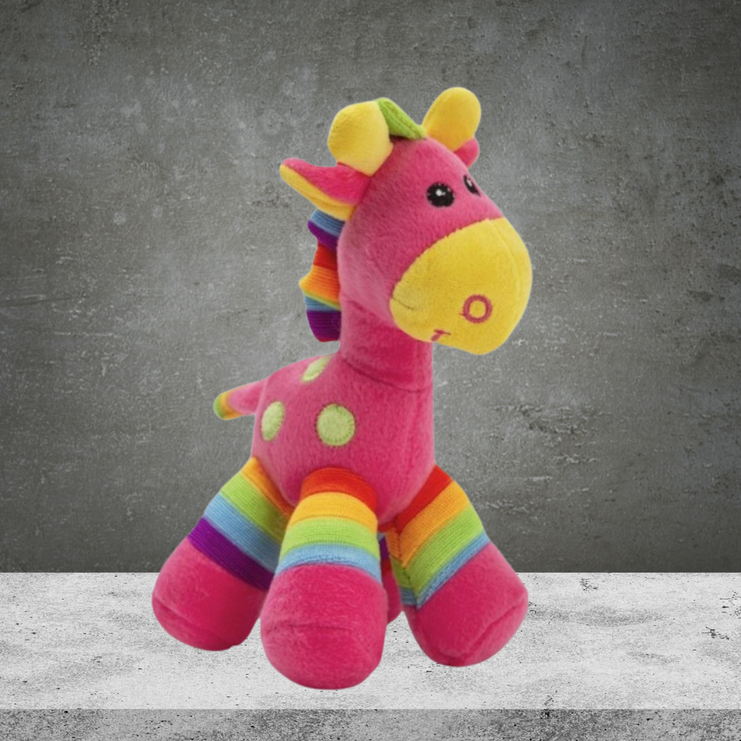 Gerry Giraffe Hot Pink Soft Toy