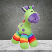 Gerry Giraffe Lime Green Soft Toy