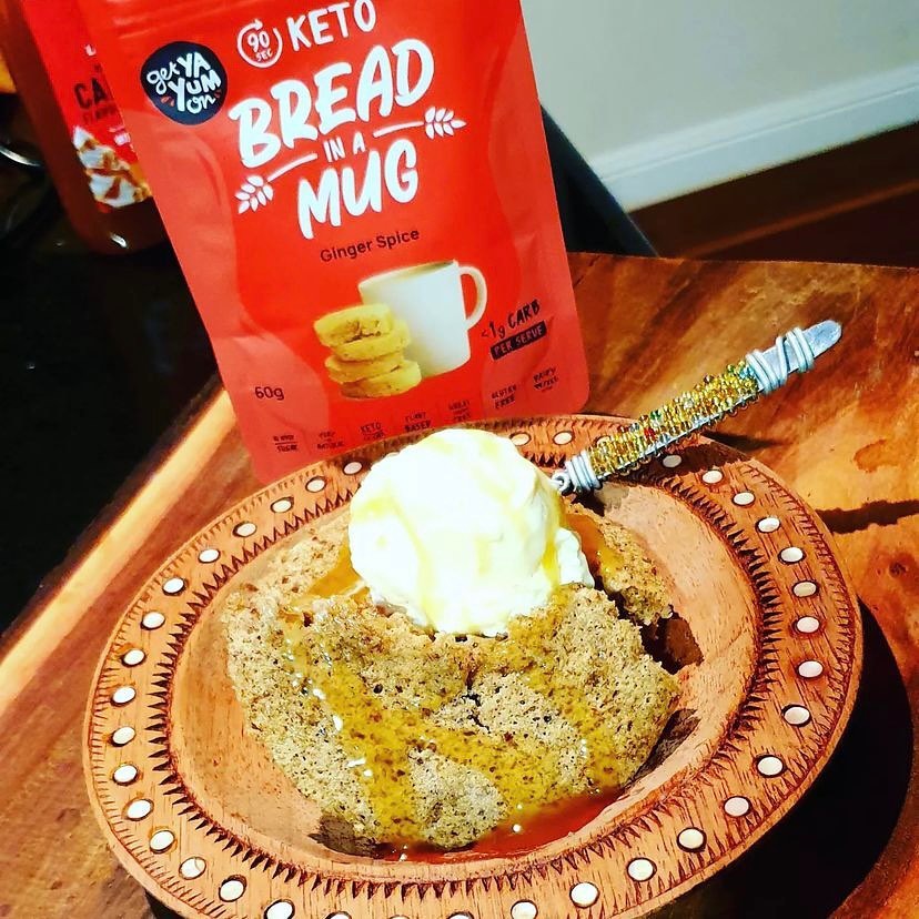 Get Ya Yum On Ginger Spice Bread-in-a-Mug 60g