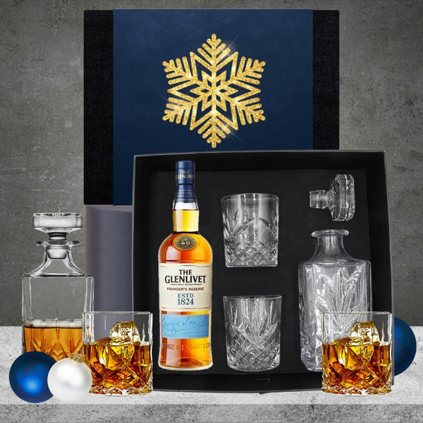 Glenlivet Whiskey Decanter Christmas Hamper Featured Image