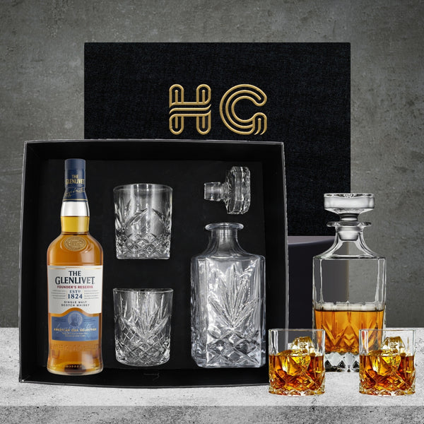 Glenlivet Whiskey Decanter Gift Hamper Featured Image